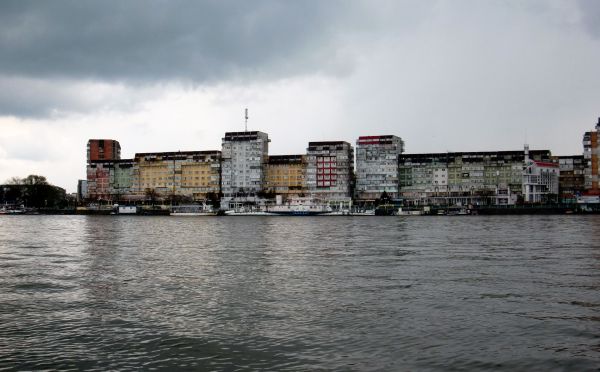 Tulcea vom Wasser aus Donau 2019