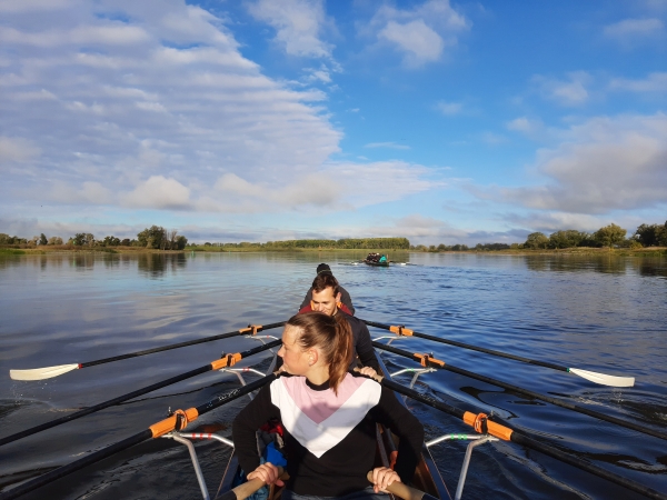 Vierer auf der Elbe 2020