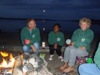 Vollmond ueber dem Traumstrand S11Bl Vollmond ueber dem Traumstrand S11Bl