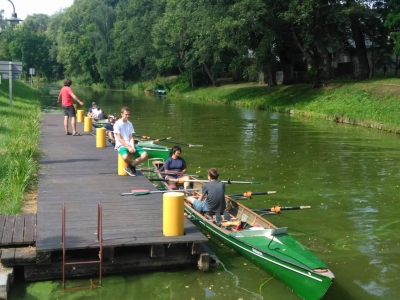Wartestelle Schleuse Ostroda Polen 2017 Wartestelle Schleuse Ostroda Polen 2017