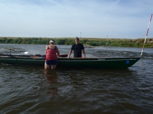 Wildwasser Narew Ruderboot 2015