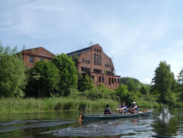 Zweier auf dem Finowkanal 2017