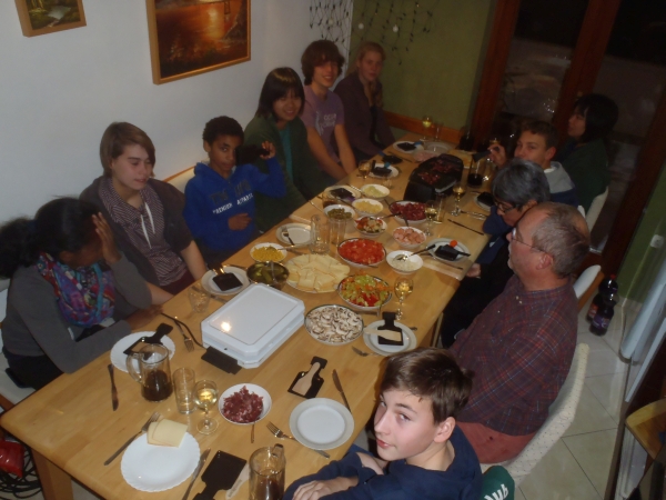 abendessen in maslenica 2014