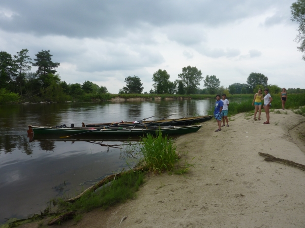 am weissen strand des Bug 2013