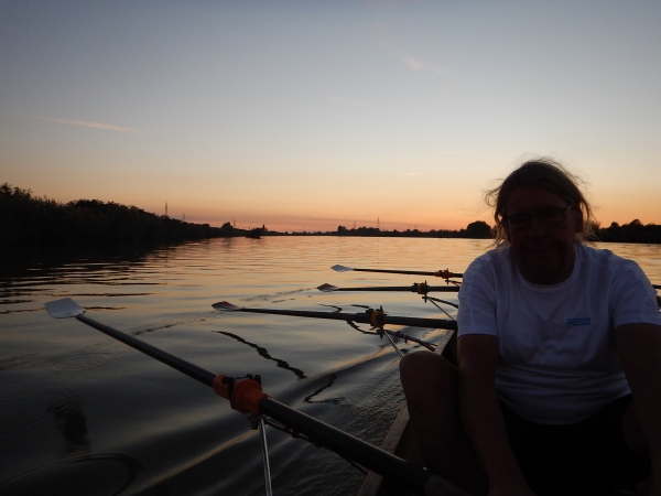 auf dem weg nach Hause sonnenuntergang Po 2014