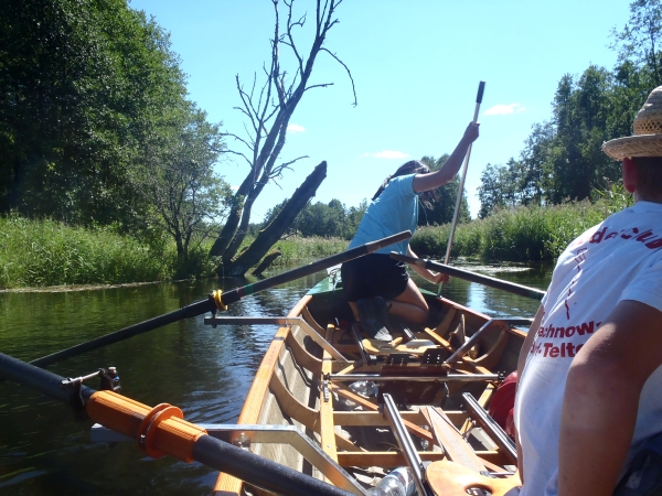 aufgelaufen in der Czarna Hancza 2015