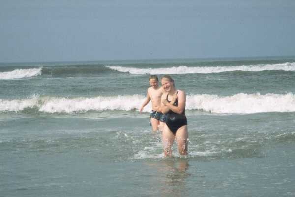 Ostern baden in der Nordsee Martina