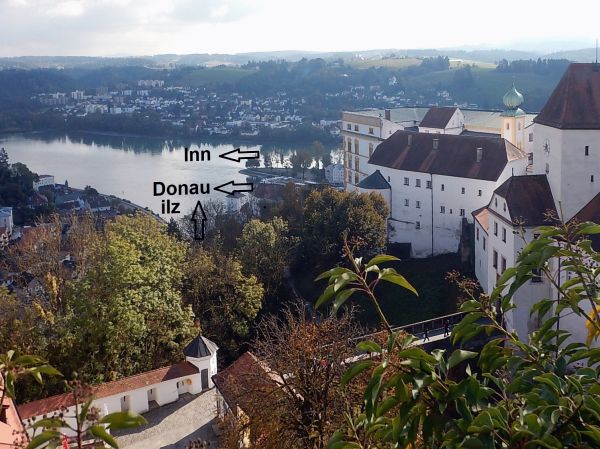 drei flsse eck Passau DOnau 2021