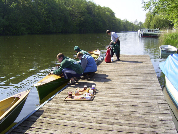 havel rathenow steg Ruderboote