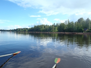 holzfloss leppaevirta saimaa 2014