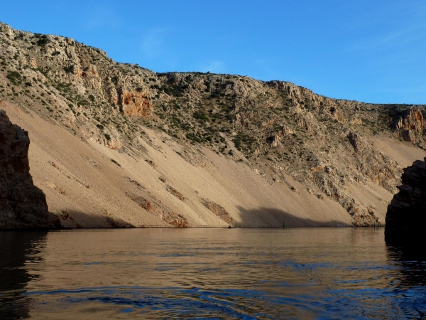 ruderboot im Zrmanja canyon 2014