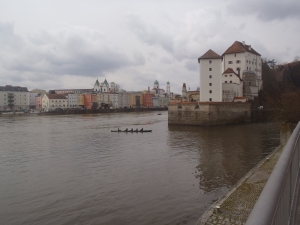 ruderboote passau in der ilz donau 2015