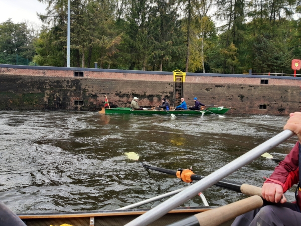 ruppige Schleuse richtung Lbeck Elbe 2020