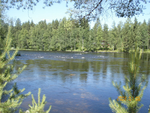 Saimaa stromschnelle Finnland