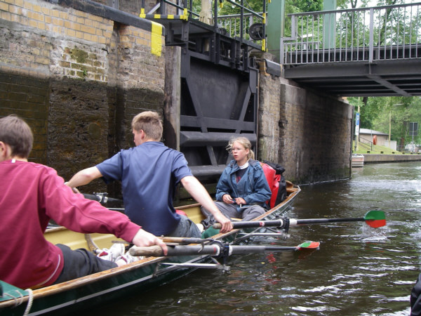 schleuseneuemuehle ruderboot