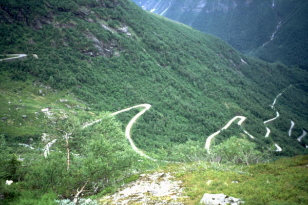 Passstrasse Sognefjord