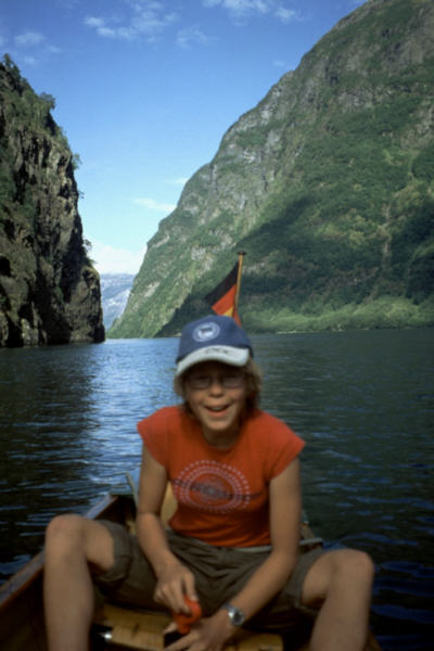 Naeröyfjord Sophie Ruderboot