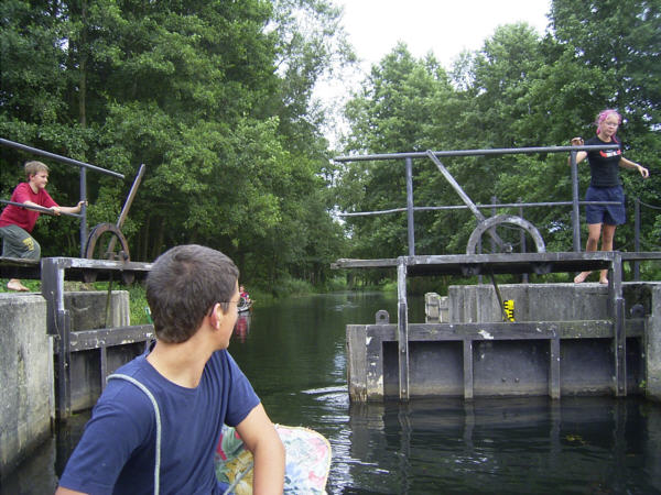 Spreewald schleusentore Rudern