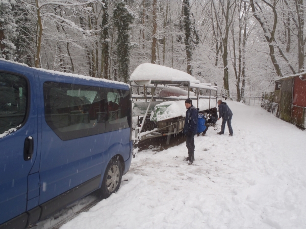 start zur kroatien wanderfahrt 2014