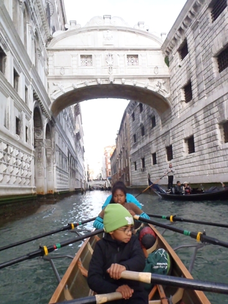 unter der Seufzerbruecke Venedig  2013