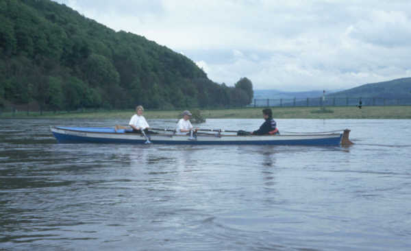 Wesermarathon Ruderboot