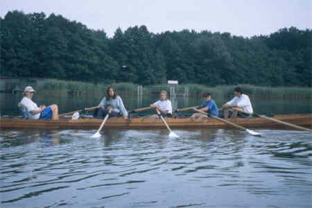 Vierer Rudern Ruderboot Mirow