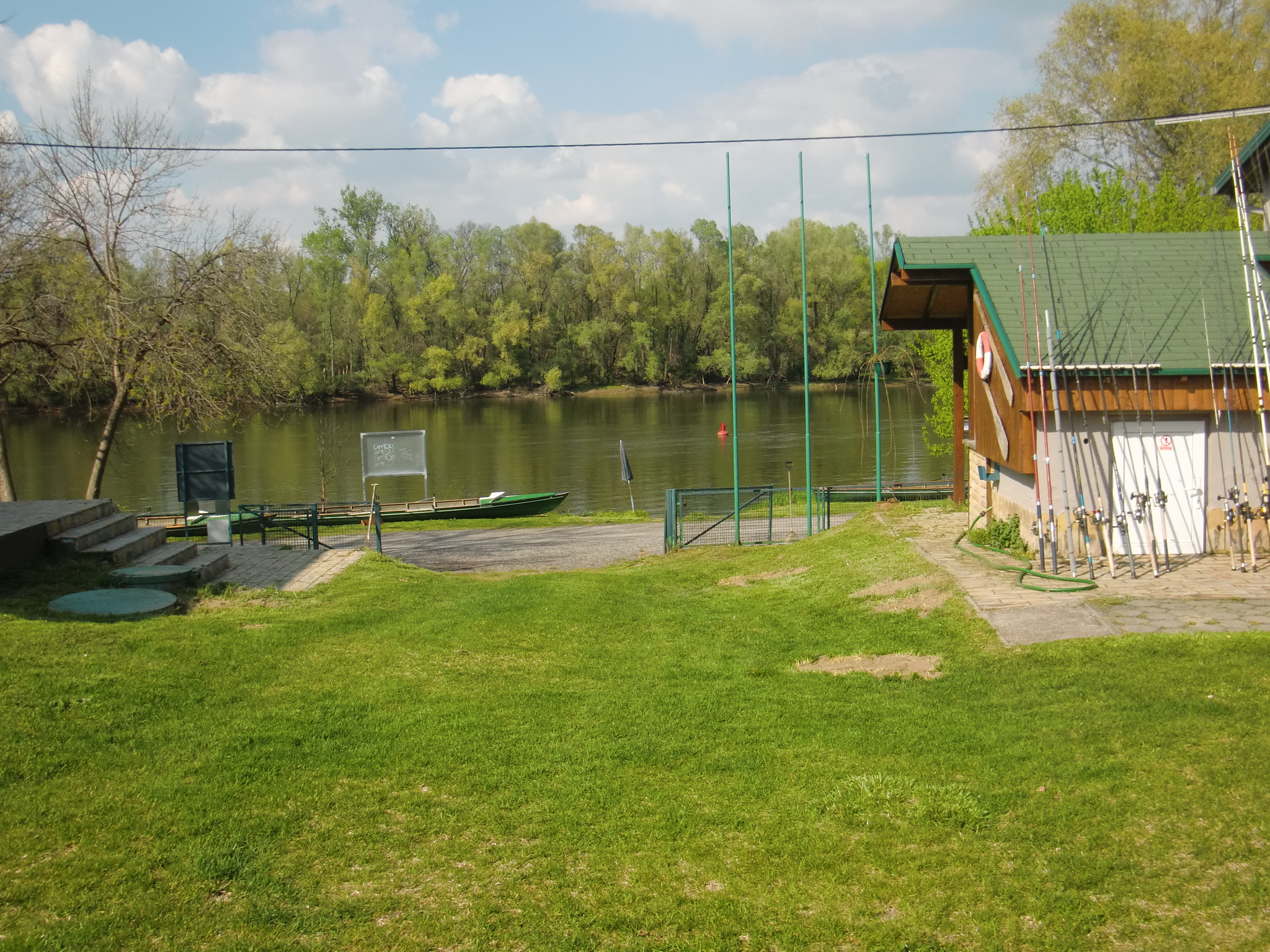 Kroatien Drava Mündung