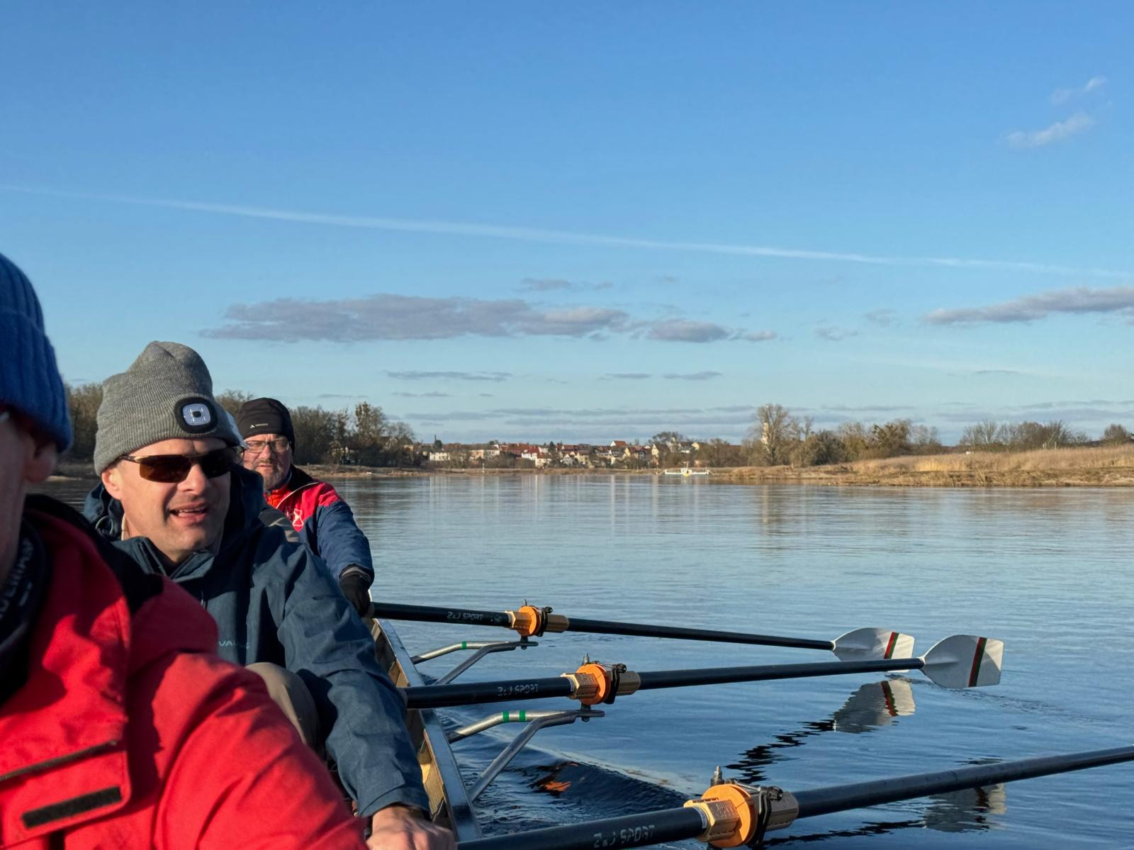 Ruderboot bei Coswig
