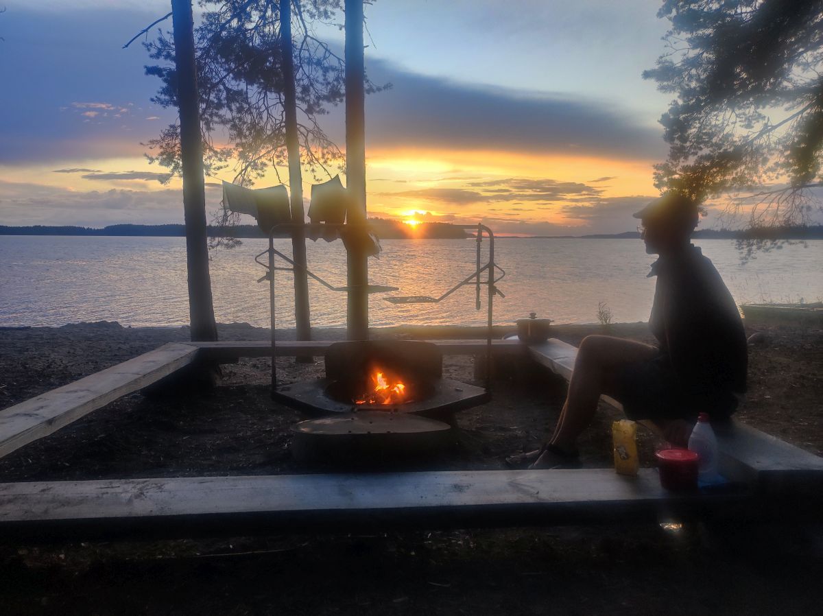 Finnland einsame Insel