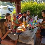 Grill im Jachthafen