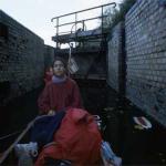 Franzi in einer Sportschleuse