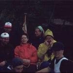 Steuerleute der Barke Lahn Ruderboot