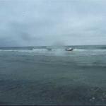 brandung Anlege ruderboot arkona nordstrand