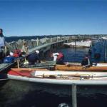 yachthafen ruderboot in box 