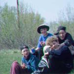 bobby arno jonas am Ufer der Donau