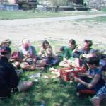 pause am Ufer bei Gluthitze pause am Ufer bei Gluthitze