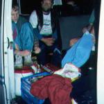 11-Stedden-Mannschaft im Bus