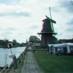 Windmühle an einer Gracht