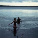 isabel katja baden im Saimaasee