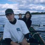 Ruderer auf der Elbe