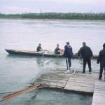 wien steg anlegen mit ruderboot