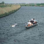 Ruder-Zweier in Friesland