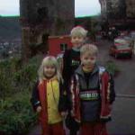 Karsten Malte und Anke auf der Burg