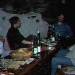 Weinprobe der Ruderer