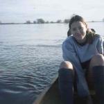 Elbe Februar Rudern