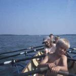 Schwielochsee Vierer Ruderboot