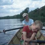 Saale Ruderboot Karsten