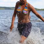 Finnland 2005 - baywatch Paula