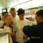 Die Mädels beim Shopen auf der Fähre