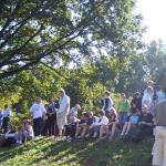 Zuschauer Drachenbootrennen